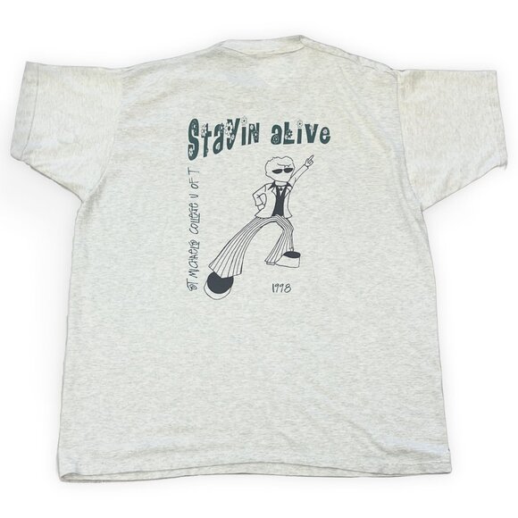 XL | Vintage 1998 U Of T Staying Alive Orientation T - Picture 2 of 4